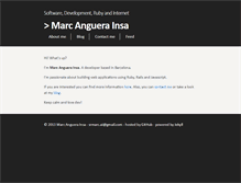 Tablet Screenshot of marcanguera.net